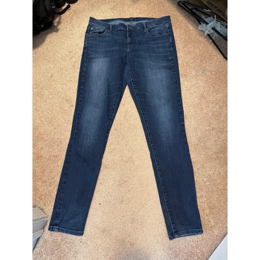 Gap denim true skinny 31 long